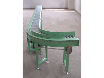 彎道滾（gǔn）子輸送機